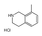 8-methyl-1,2,3,4-tetrahydroisoquinoline,hydrochloride Structure