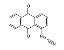 1-azidoanthracene-9,10-dione结构式