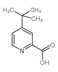 4-tert-butylpyridine-2-carboxylic acid Structure