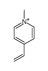 1-methyl-4-vinylpyridin-1-ium Structure