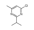 4-氯-2-异丙基-6-甲基嘧啶结构式