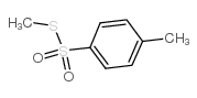 Benzenesulfonothioicacid, 4-methyl-, S-methyl ester结构式