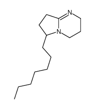6-heptyl-2,3,4,6,7,8-hexahydropyrrolo[1,2-a]pyrimidine Structure