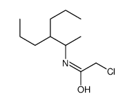 2-Chloro-N-(1-methyl-2-propylpentyl)acetamide Structure