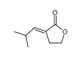 (E)-α-(2-methylpropylidene)-γ-butyrolactone结构式
