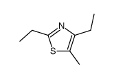 2,4-Diethyl-5-methylthiazole Structure