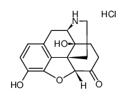 noroxymorphone hydrochloride Structure