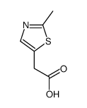 2-(2-methyl-1,3-thiazol-5-yl)acetic acid Structure