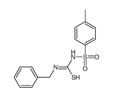 1-benzyl-3-(4-methylphenyl)sulfonylthiourea Structure