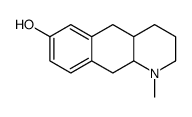 (4aR,10aS)-1-methyl-3,4,4a,5,10,10a-hexahydro-2H-benzo[g]quinolin-7-ol结构式