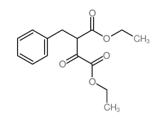 Butanedioic acid,2-oxo-3-(phenylmethyl)-, 1,4-diethyl ester Structure