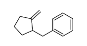 (2-methylidenecyclopentyl)methylbenzene结构式