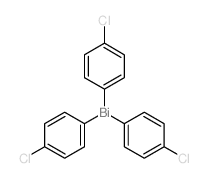 tris(4-chlorophenyl)bismuthane Structure