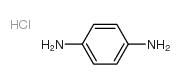 p-phenylenediamine hydrochloride结构式