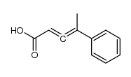 4-phenylpenta-2,3-dienoic acid Structure
