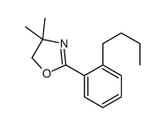 2-(2-butylphenyl)-4,4-dimethyl-5H-1,3-oxazole结构式