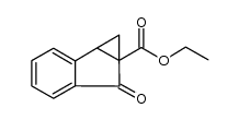 ethyl 6-oxo-1a,6-dihydro-1H-cyclopropa[a]indene-6a-carboxylate结构式