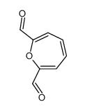 oxepine-2,7-dicarbaldehyde Structure