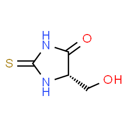 4-Imidazolidinone, 5-(hydroxymethyl)-2-thioxo-, (S)- (9CI) Structure