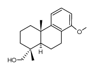 1α-(hydroxymethyl)-8-methoxy-1β,4aβ-dimethyl-1,2,3,4,4a,9,10,10a-trans-octahydrophenanthrene Structure