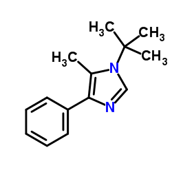 1-t-butyl-5-methyl-4-phenylimidazole picture