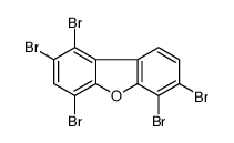 1,2,4,6,7-pentabromodibenzofuran结构式