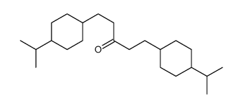 1,5-bis(4-propan-2-ylcyclohexyl)pentan-3-one结构式