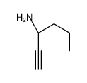 (3R)-hex-1-yn-3-amine结构式