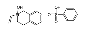 benzenesulfonic acid,2-ethenyl-2-hydroxy-3,4-dihydro-1H-2-benzosiline结构式