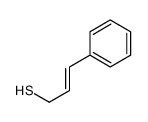 3-phenylprop-2-ene-1-thiol结构式