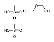 Methanol, 1,1'-oxybis-, 1,1'-dimethanesulfonate Structure