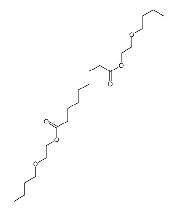 bis(2-butoxyethyl) nonanedioate Structure