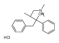 [S-(R*,S*)]-alpha-[2-(dimethylamino)-1-methylethyl]-alpha-phenylphenethyl alcohol hydrochloride structure