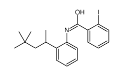 N-[2-(4,4-dimethylpentan-2-yl)phenyl]-2-iodobenzamide Structure