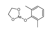 2-(2,6-dimethylphenoxy)-1,3,2-dioxarsolane结构式