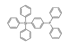 diphenyl-(4-triphenylsilylphenyl)phosphane结构式