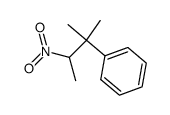 (2-methyl-3-nitrobutan-2-yl)benzene结构式