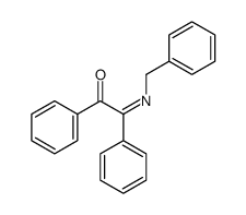 2-benzylimino-1,2-diphenylethanone结构式
