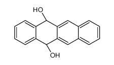 (5S,12R)-5,12-dihydrotetracene-5,12-diol结构式