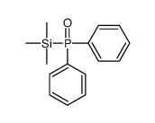 DIPHENYL(TRIMETHYLSILYL)PHOSPHINE OXIDE structure