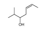 2-methylhept-5-en-3-ol Structure