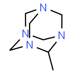 1,3,5,7-Tetraazatricyclo[3.3.1.13,7]decane,2-methyl-(9CI)结构式