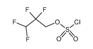 chlorosulfuric acid 2,2,3,3-tetrafluoro-propyl ester结构式