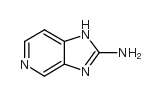 3H-咪唑并[4,5-c]吡啶-2-胺结构式