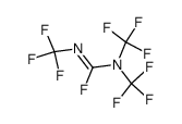 1-[bis(trifluoromethyl)amino]tetrafluoro-2-azapropene结构式