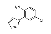 1-(2-amino-5-chlorophenyl)pyrrole结构式