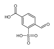 4-formyl-3-sulfobenzoic acid结构式