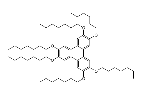2,3,6,7,10,11-hexaheptoxytriphenylene Structure