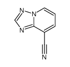 [1,2,4]Triazolo[1,5-a]pyridine-8-carbonitrile结构式