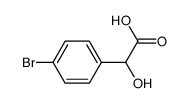4-bromomandelic acid Structure